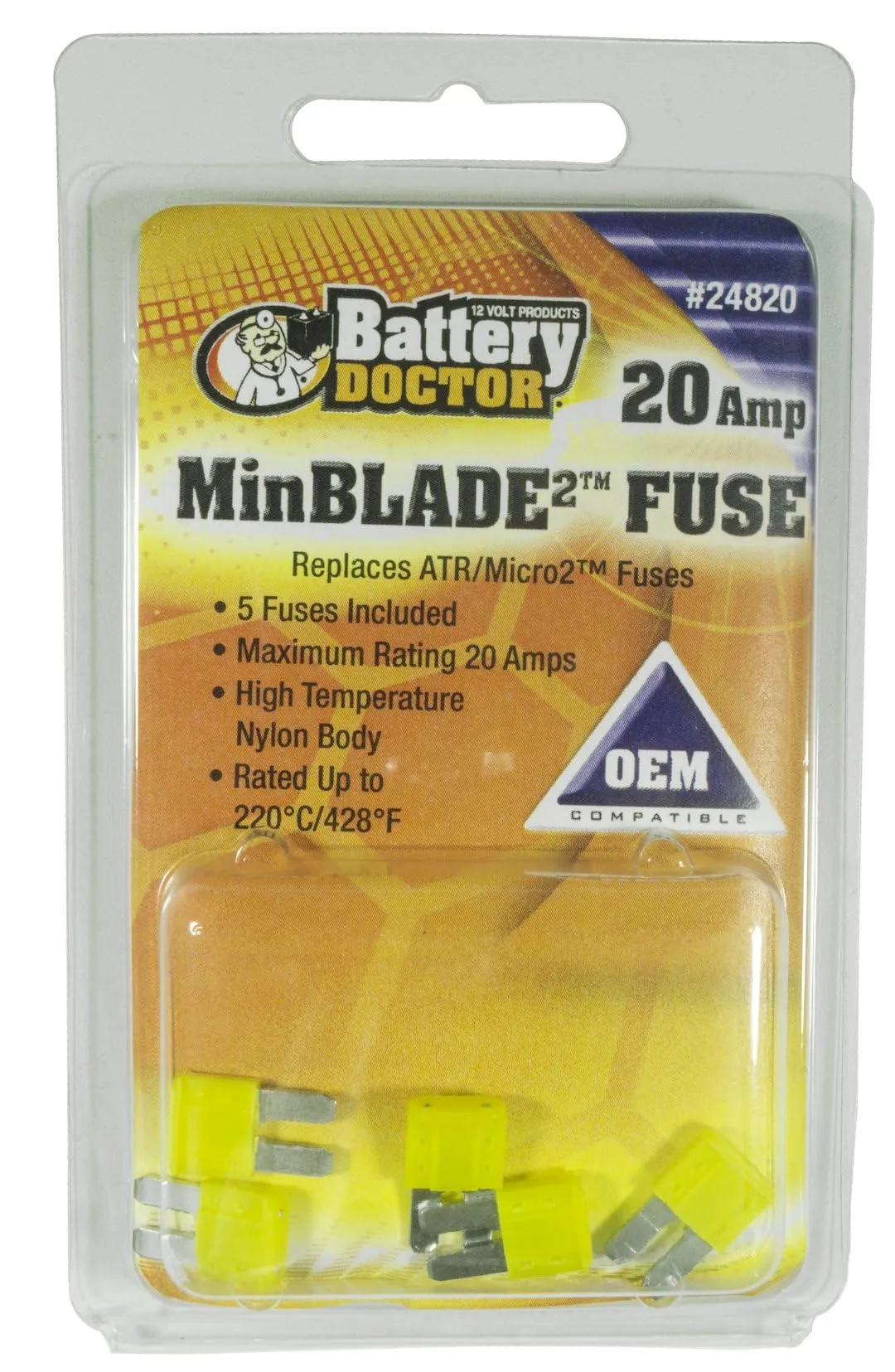 WirthCo Miniblade Fuse - 5-Pack
