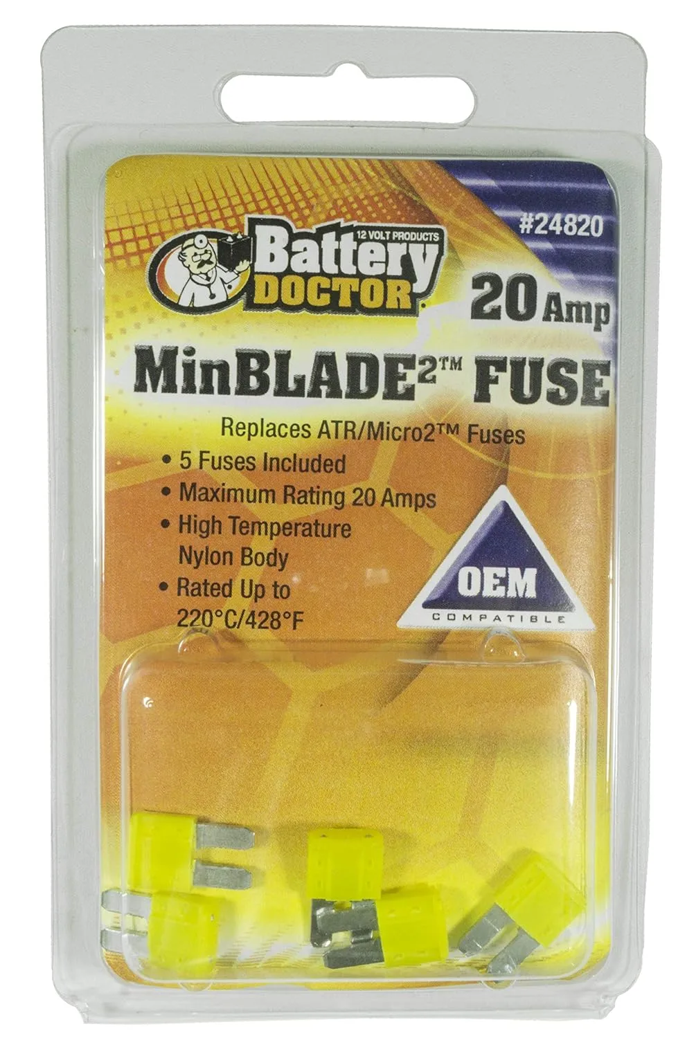 WirthCo Miniblade Fuse - 5-Pack