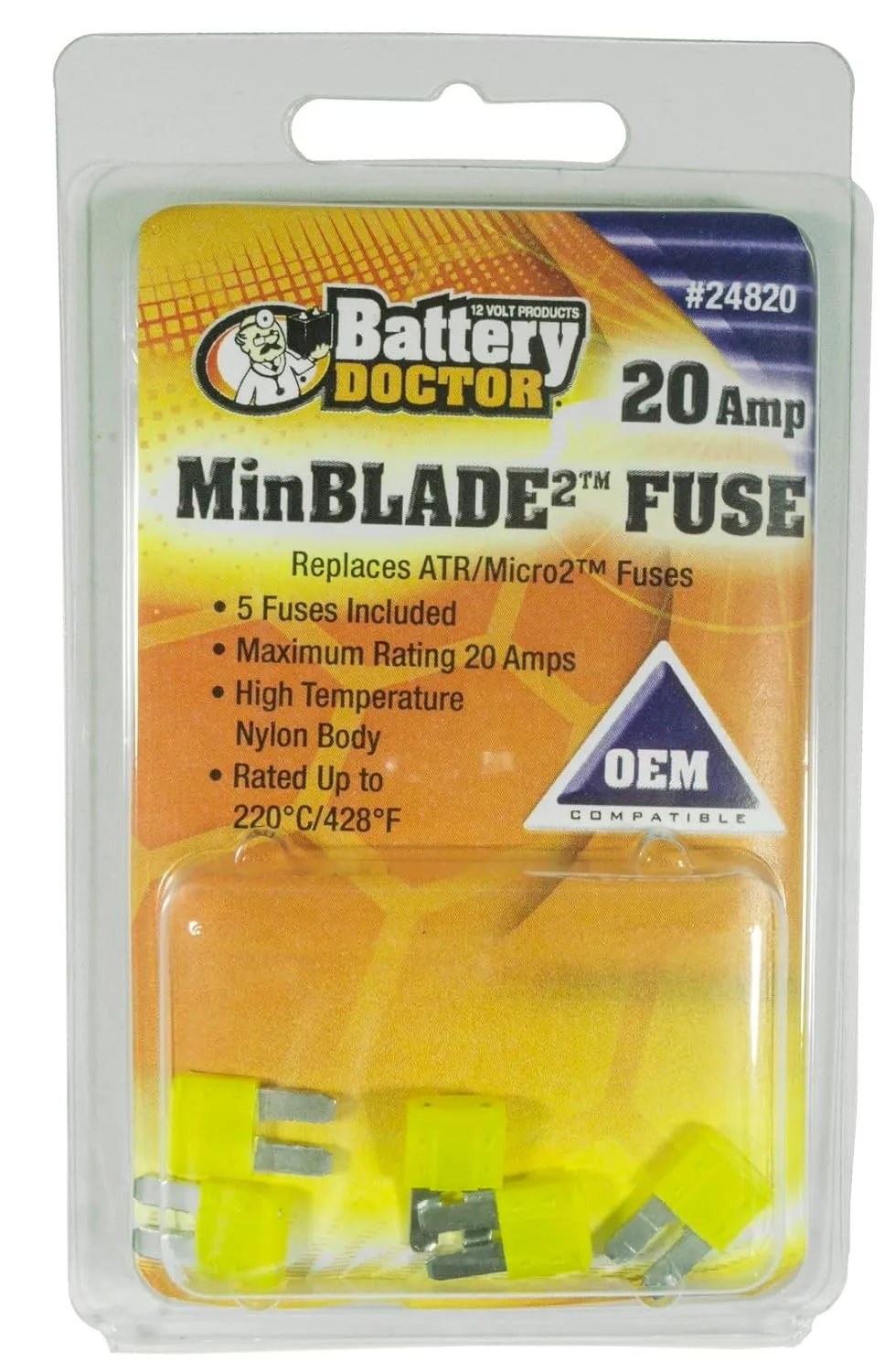 WirthCo Miniblade Fuse - 5-Pack