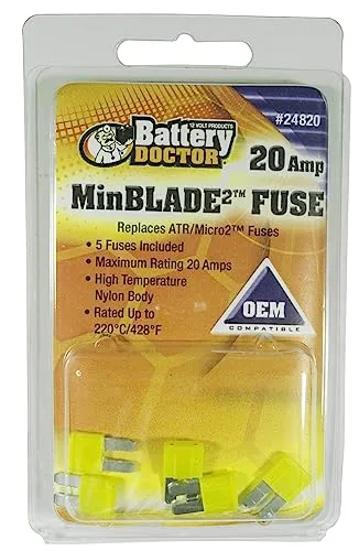 WirthCo Miniblade Fuse - 5-Pack