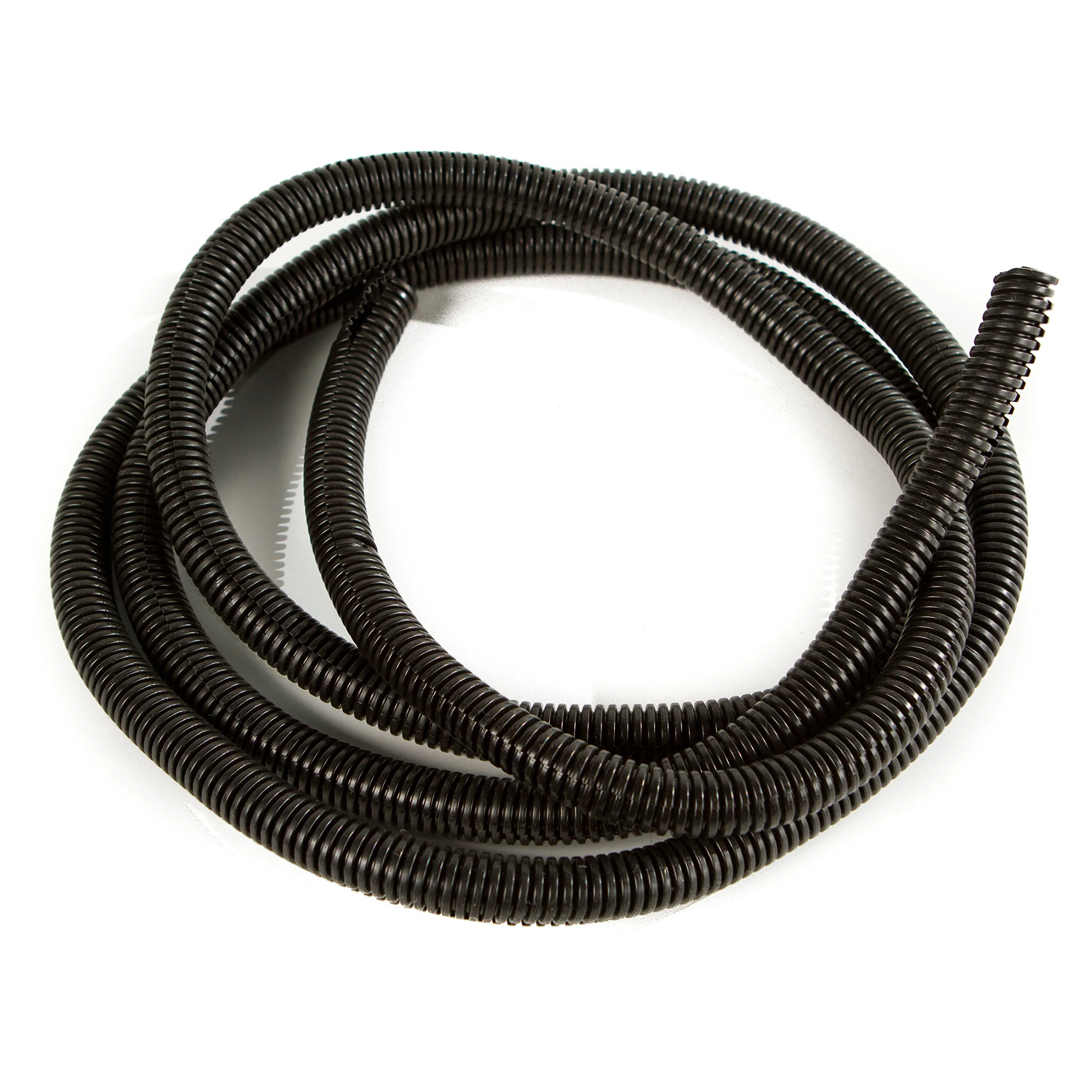 American Terminal 27031 Black Split-Loom Cable Tubing, 100' (.38")