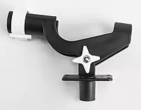 Wise 6040 Rod Tender with Flush Mount - Twin Pack, Black