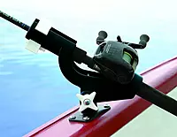 Wise 6040 Rod Tender with Flush Mount - Twin Pack, Black