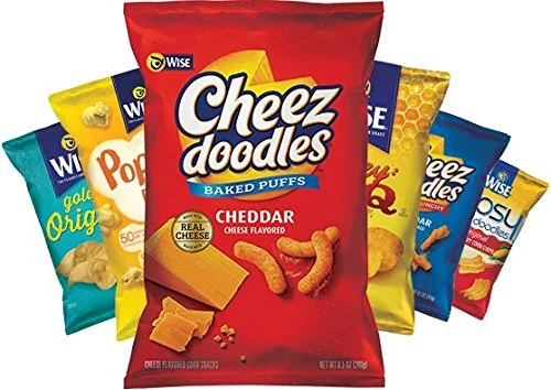 Wise Snacks Grab and Snack Chips Original Mix Variety Bulk Snack for Fun and Tasty Snacking 0.75 Ounce, 50 Count Gluten Free