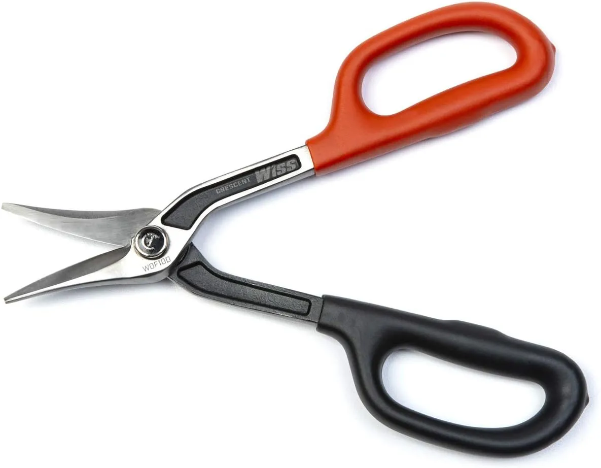 Crescent Wiss Duckbill Pattern Tinner Snips - 10" WDF10D