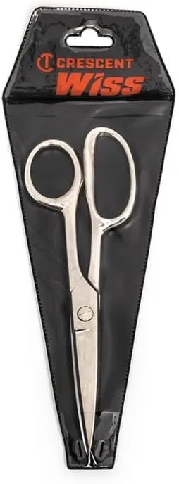 Crescent Wiss 8-1/2" Industrial Inlaid Shears - Professional Poultry Cutting Scissors - Heavy Duty Hand Tool - 1DSN