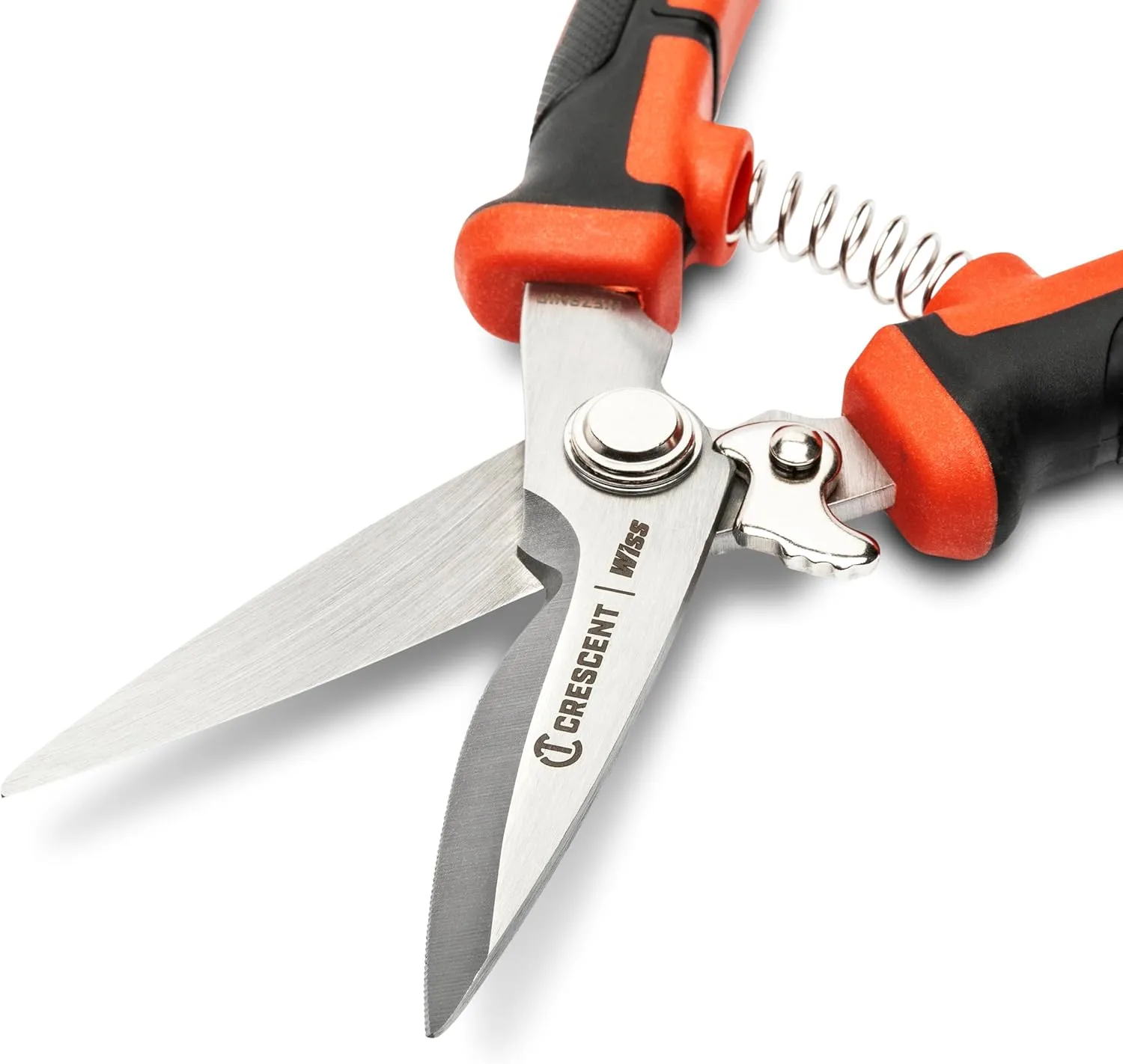 Crescent Wiss 8-1/2" EZ Utility Snip - Easy Snips for Home Improvement, Repair Shops & Garden