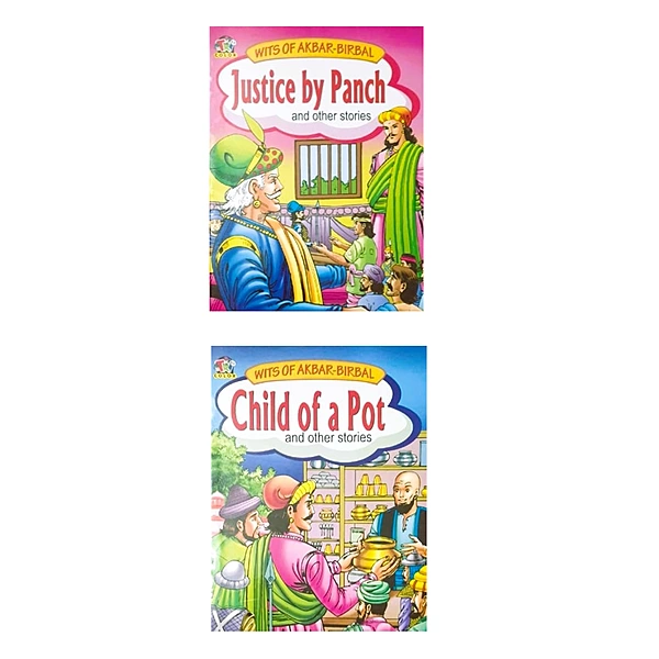 Wits of Akbar Birbal Stories for Kids | Moral & Intelligent Story Collection - Set of 2 Books