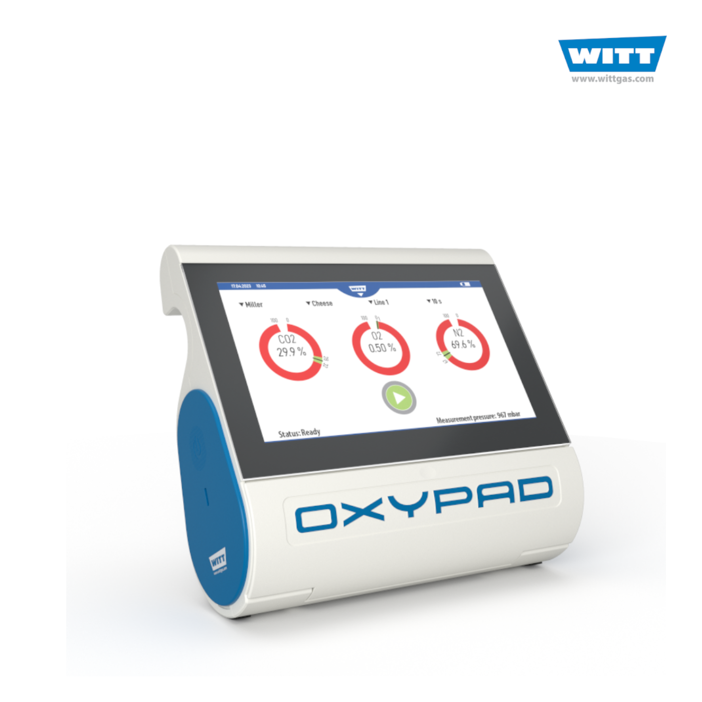 GAS ANALYSER OXYPAD for O2/CO2 GAS ANALYSER OXYPAD for O2/CO2