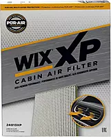 WIX 24013XP WIX XP Cabin Air Filter Replacement, Triple-Layer Protection with Activated Carbon & Advanced Airflow Media Compatible With Various GM (08-17), Hyundai, Kia (10-19)