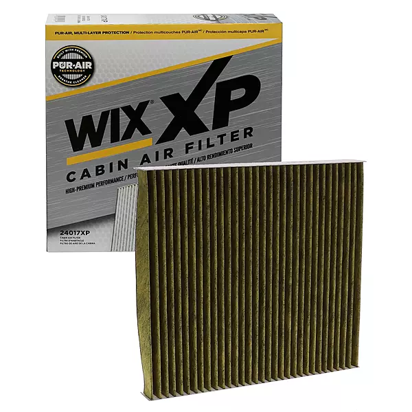 WIX 24017XP WIX XP Cabin Air Filter Replacement, Triple-Layer Protection with Activated Carbon & Advanced Airflow Media Compatible With Jeep Grand Cherokee, Dodge Durango, Western Star Trucks