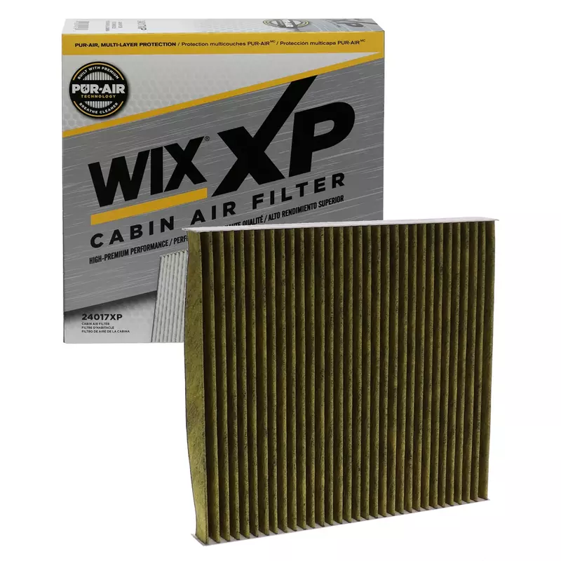 WIX 24017XP WIX XP Cabin Air Filter Replacement, Triple-Layer Protection with Activated Carbon & Advanced Airflow Media Compatible With Jeep Grand Cherokee, Dodge Durango, Western Star Trucks