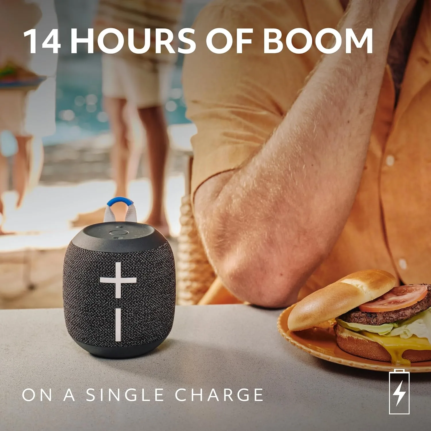 ULTIMATE EARS WONDERBOOM 4 Portable Waterproof Bluetooth Speaker