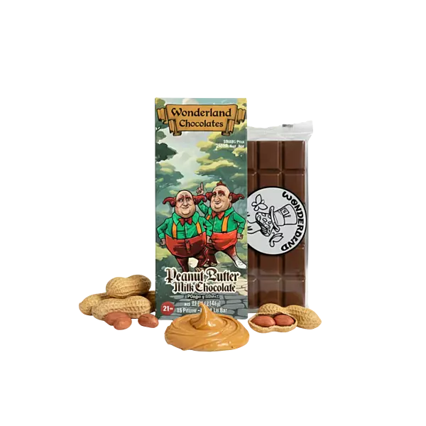 Wonderland Peanut Butter Chocolates