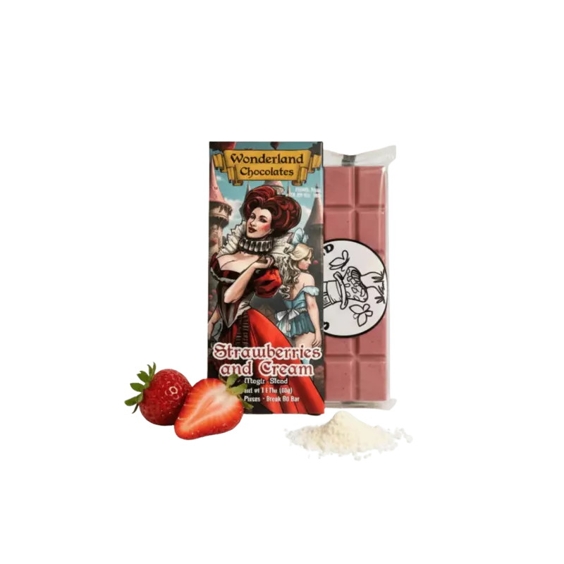 Wonderland Strawberries & Cream Chocolates