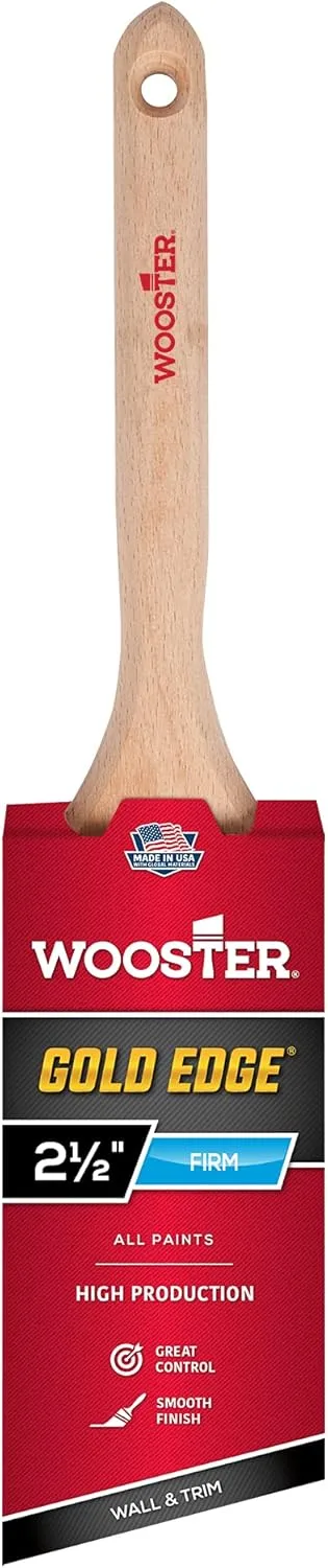 Wooster 5231 Gold Edge Angle Brush