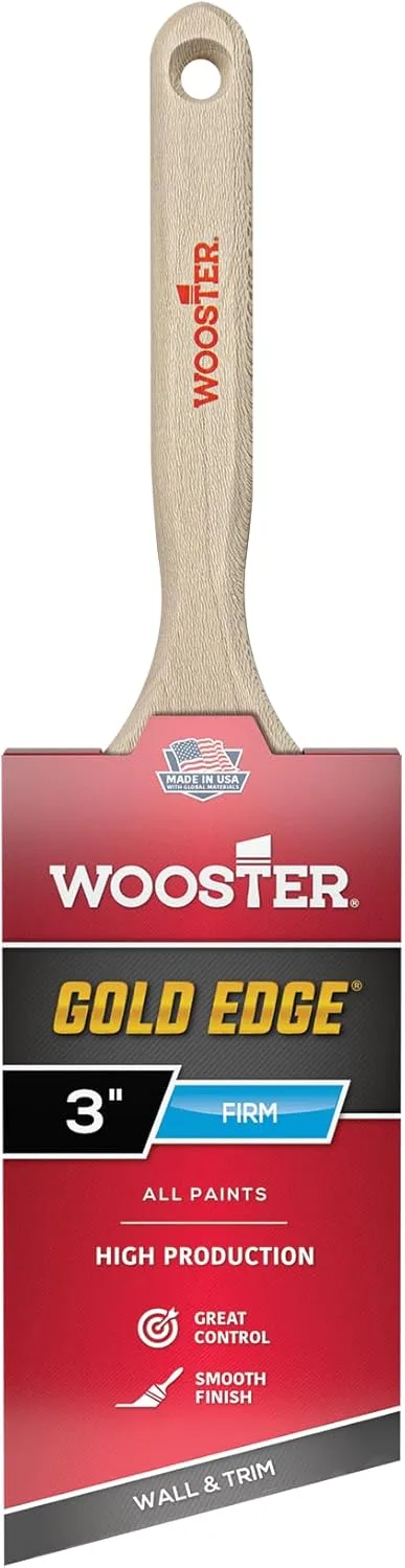 Wooster 5231 Gold Edge Angle Brush