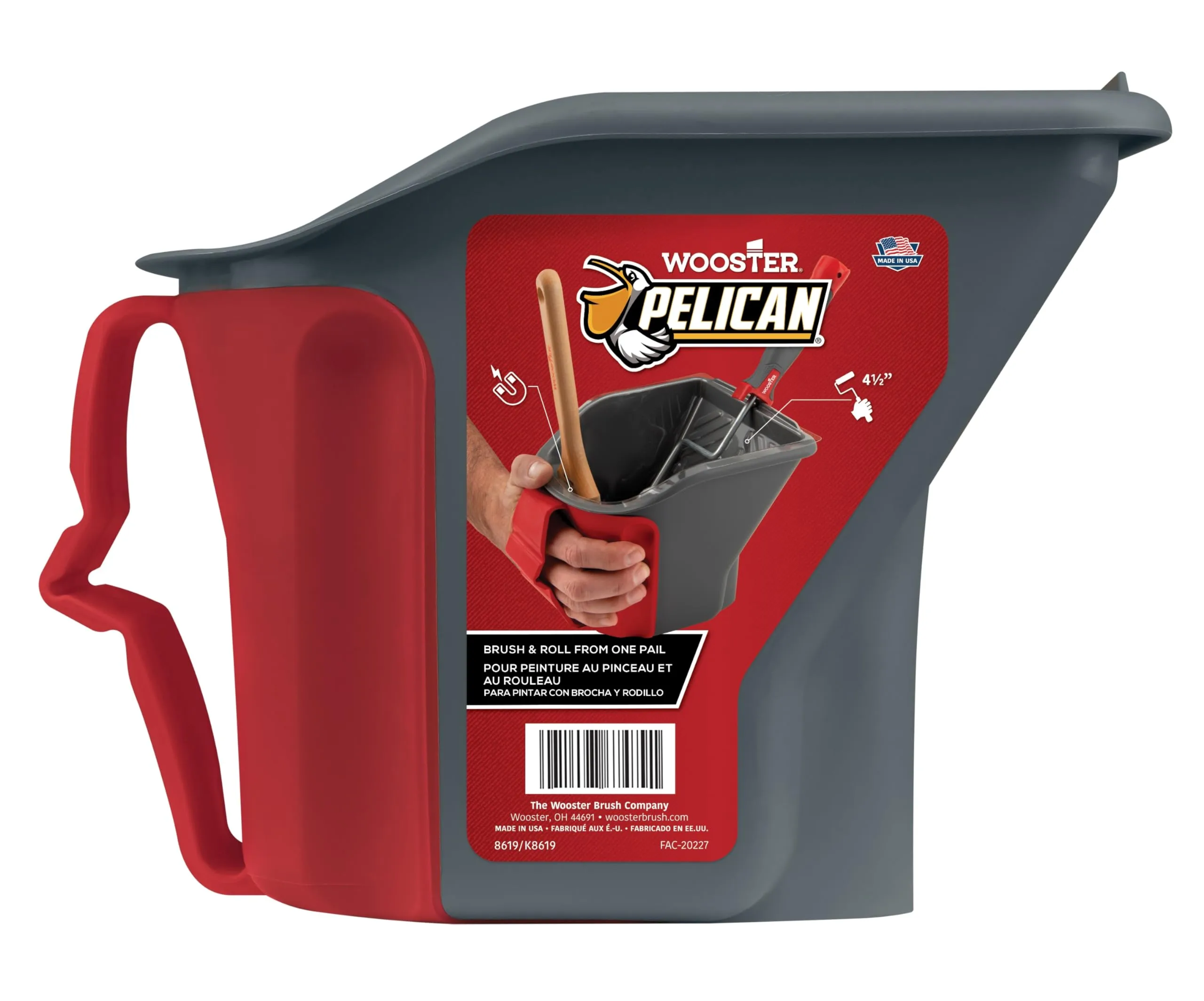 Wooster Brush Pelican Paint Pail & Liners