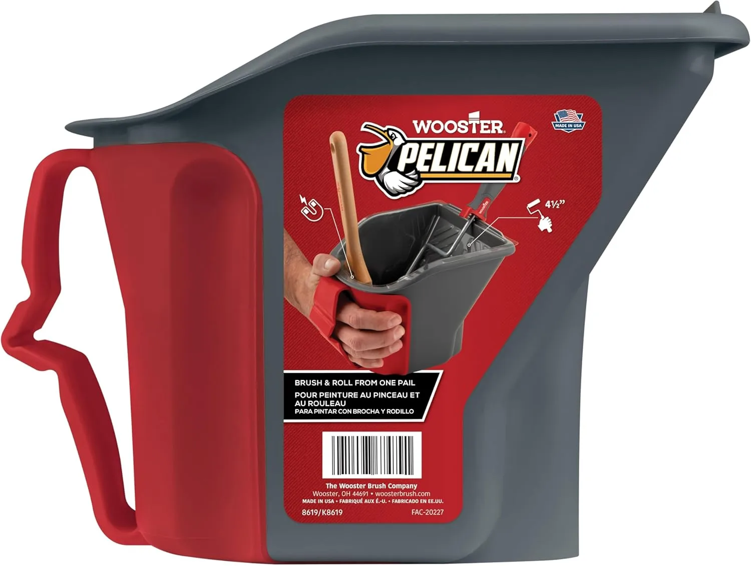 Wooster Brush Pelican Paint Pail & Liners