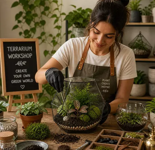 Terrarium Workshop in Dubai – Build Your Own Mini Garden