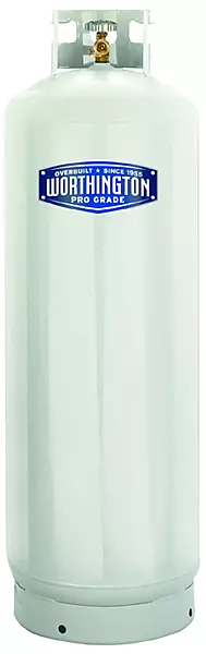 100lb. Worthington Cylinder LPG 10% HEA, Each