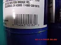 14.1OZ PROPANE CYLINDER