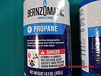 14.1OZ PROPANE CYLINDER