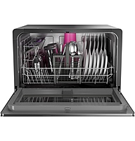 GE Profile™ PZF560HGWBB ENERGY STAR® Smart Compact Dishwasher for Countertop or Built-In