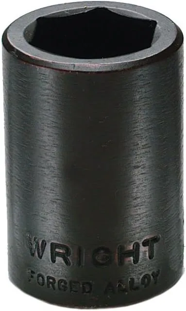 Wright Tool 1/2 in Drive 6-Point Impact Socket, 7/8 in