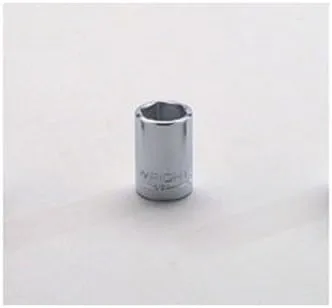 WRIGHT TOOL 3/8\" Drive 6-Point Standard Socket