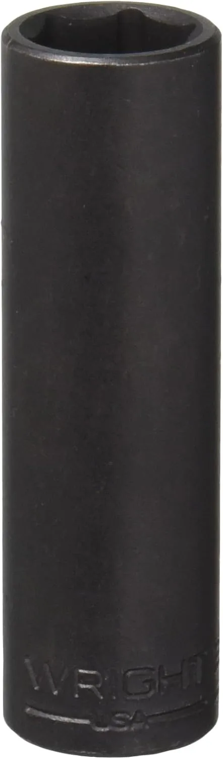 WRIGHT TOOL Durable 3/8" Drive 6-Point Deep Impact Socket