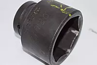 Wright Tool 8894 2-15/16-Inch with 1-Inch Drive 6 Point Standard Impact Socket,Black