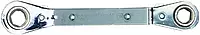 Wright Tool 9434 6 Point Offset Reversible Ratcheting Box Wrench, 11mm x 12mm