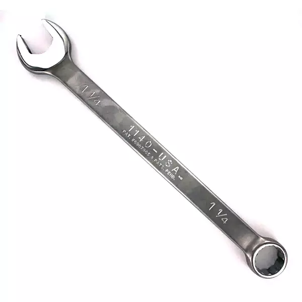 Combination Wrench WRIGHTGRIP 2.0 12 Point Satin - 1-1/4"