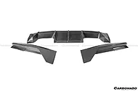 BMW M3 G80 MP Style Carbon Fiber Quad Rear Lip with Winglets | 2021–2025