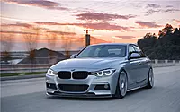 BMW 3 Series F30 F35 M-Tech GV Style Carbon Fiber Front Lip | 2013–2019