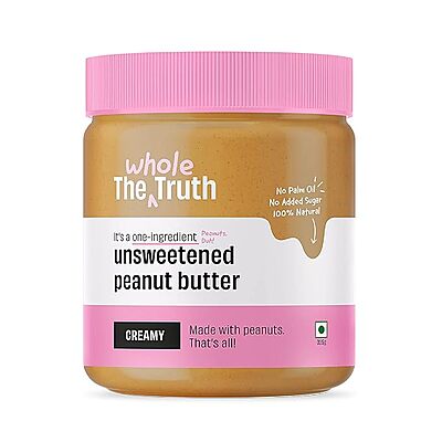 The Whole Truth-Unsweetened Peanut Butter-Creamy-325g The Whole Truth-Unsweetened Peanut Butter-Creamy-325g