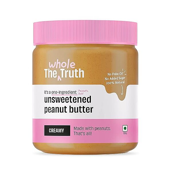 The Whole Truth-Unsweetened Peanut Butter-Creamy-325g