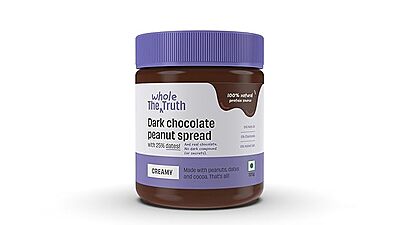 The Whole Truth-Dark Choco Peanut Spread-Creamy-325g The Whole Truth-Dark Choco Peanut Spread-Creamy-325g