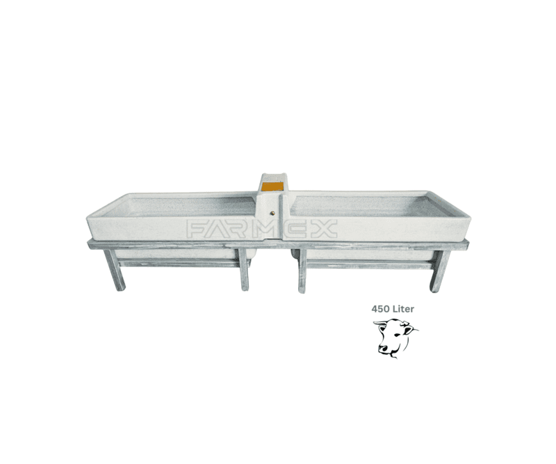 Automatic Drinker 450 Liter For Cattle-With Stand-Dip Galvanised