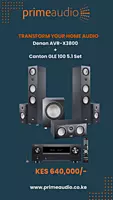 Canton GLE 100 + Denon 3800 Package