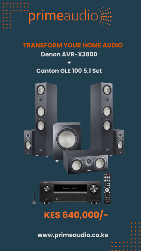 Canton GLE 100 + Denon 3800 Package