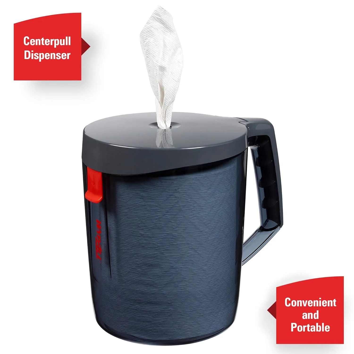 WypAll® Reach™ Towel System Dispenser (53688), Optional Mounting Bracket Included, Use with WypAll® Reach™ Towel 53734, 1 Dispenser/Case