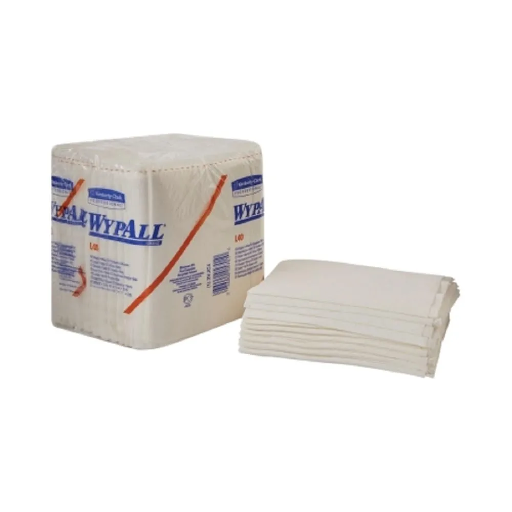 WYPALL X50 Shop Towels, White, 12.5 x 9.1 inches, 168/Box
