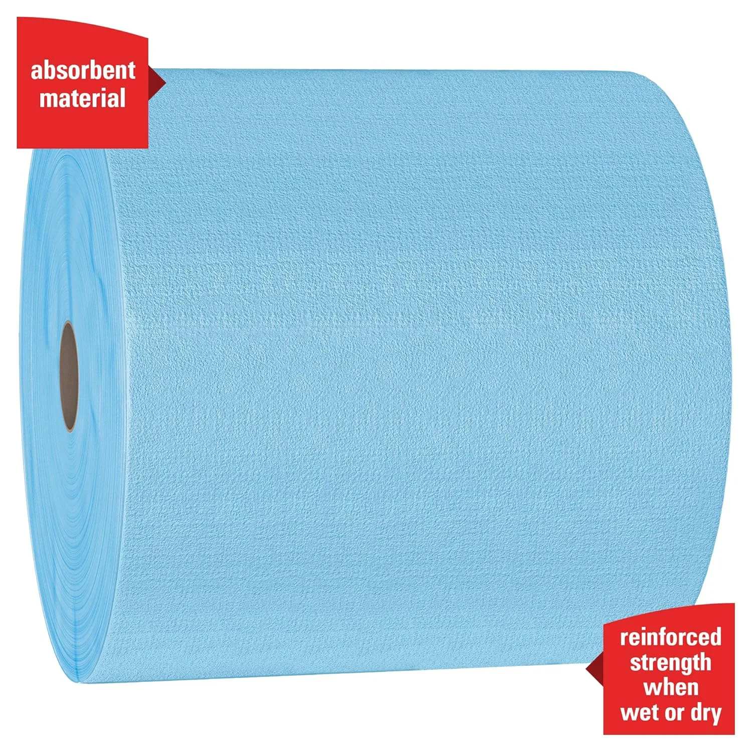 WypAll GeneralClean X60 Multi-Task Cleaning Cloths, Jumbo Roll, Blue, 1100 Sheets