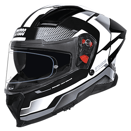 STUDDS HELIOS D1 ASPHALT BLACK N4 GREY C/V (XL)