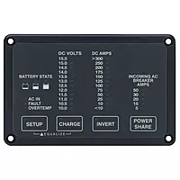 Xantrex Heart FDM-12-25 Remote Panel, Battery Status & Freedom Inverter/Charger Remote Control