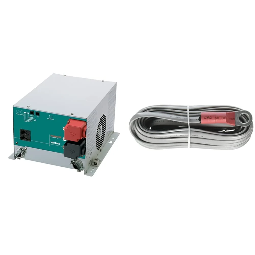 Xantrex 81-2022-12 Inv/Chgr, Free-458 2000W 12V 100A M-Sine & 76002200 Inverter Inv/Chgr + Inverter