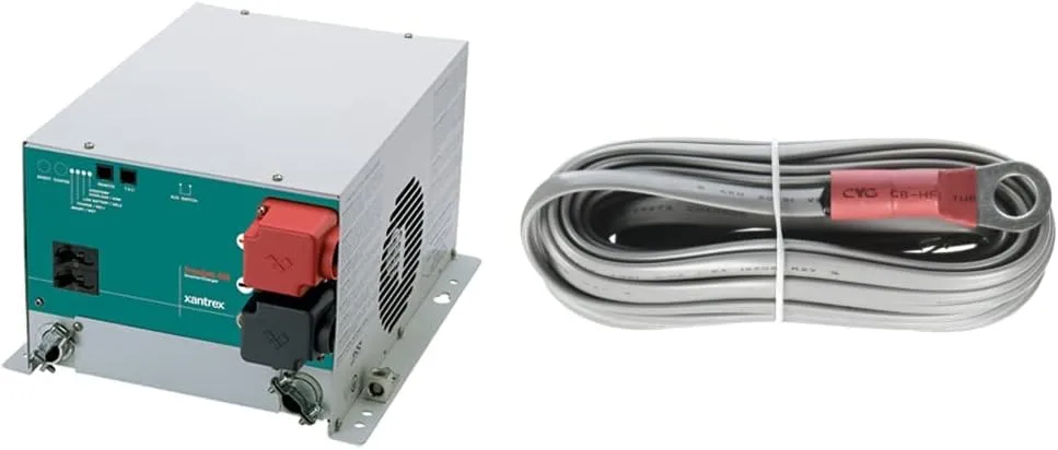 Xantrex 81-2022-12 Inv/Chgr, Free-458 2000W 12V 100A M-Sine & 76002200 Inverter Inv/Chgr + Inverter
