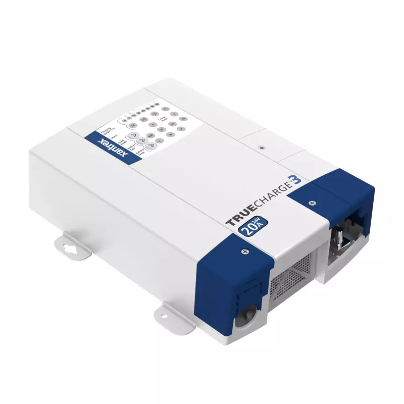 Xantrex 804-2420-10 TRUEcharge3 Multistage Charger - 24V/20A, Hardwire, 3-Bank